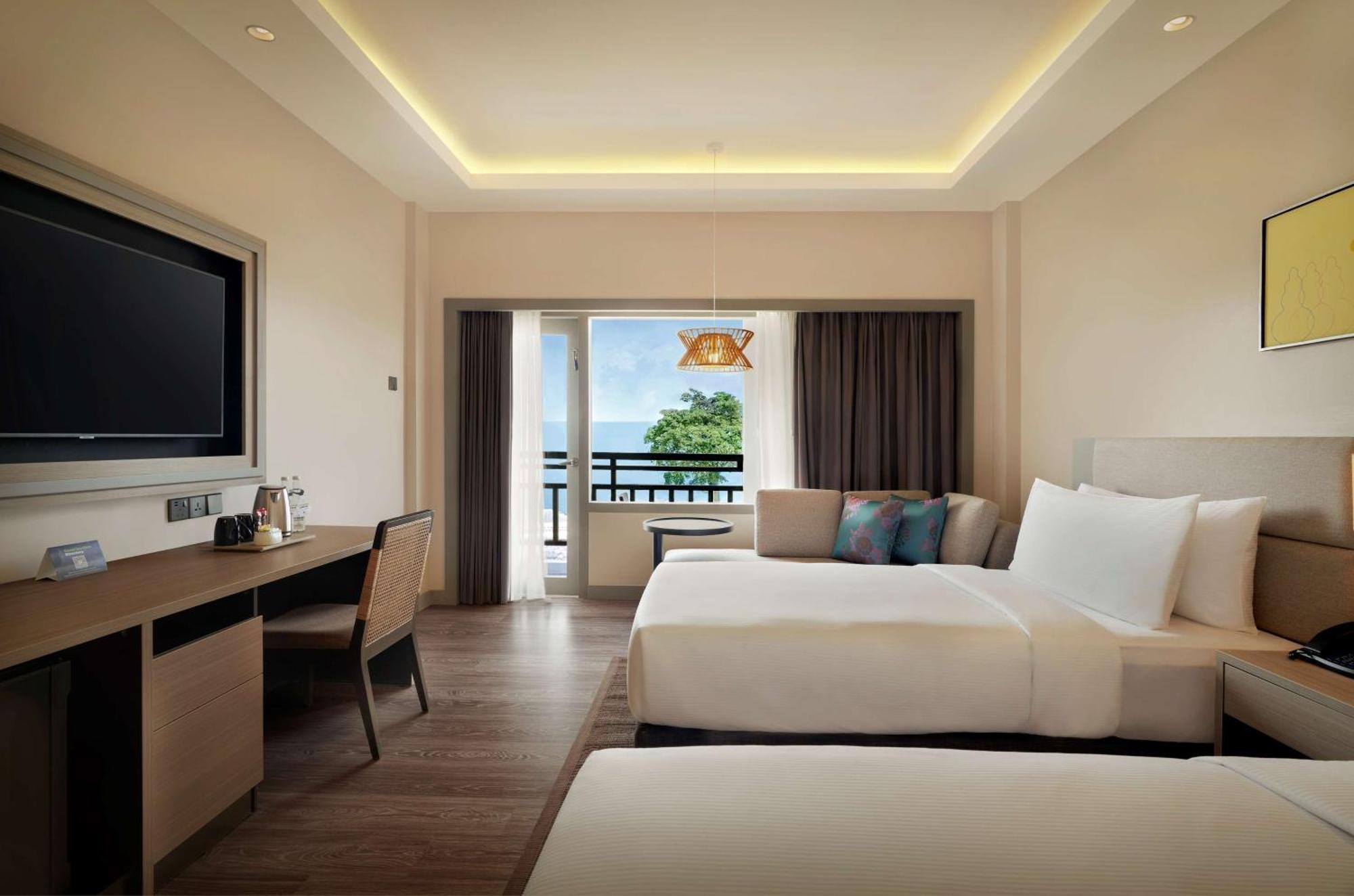 فندق Doubletree By Hilton Damai Laut لومو المظهر الخارجي الصورة